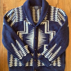 Men’s Pendleton Harding cardigan wool sweater